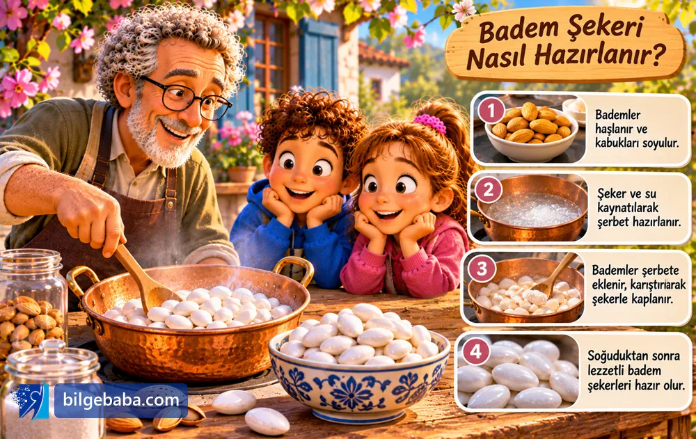 Badem Şekeri Nasıl Yapılır?