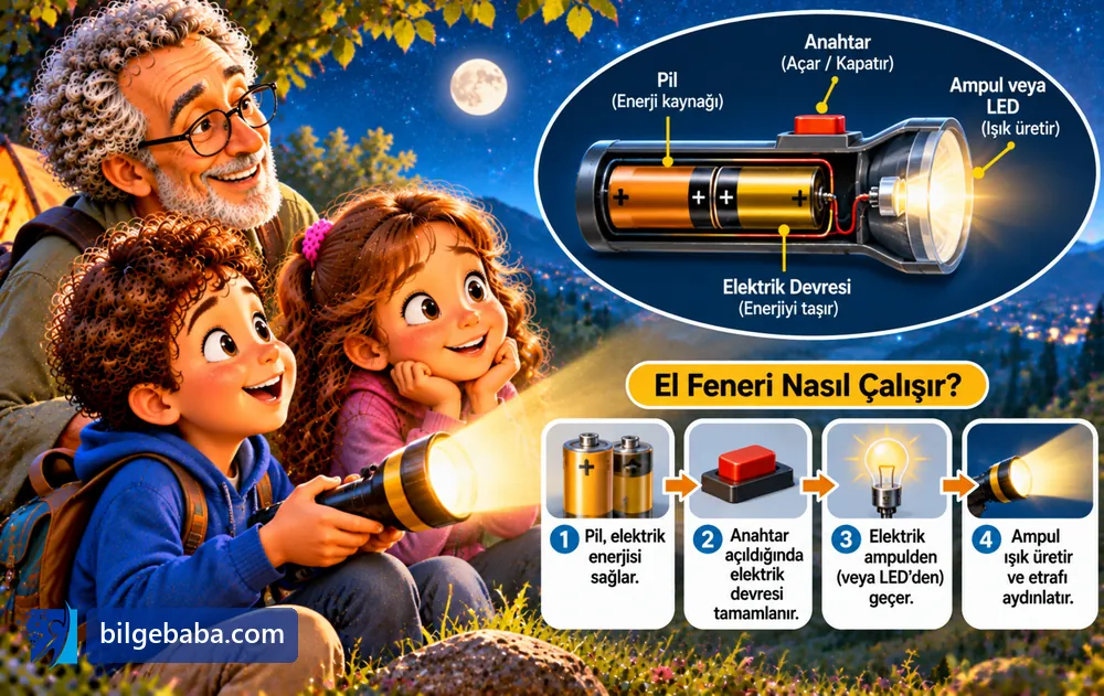 El Feneri Nasıl Çalışır?
