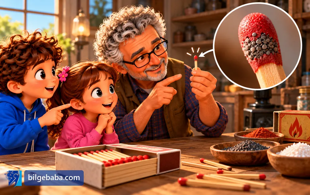 Kibritlerin Uçları Neden Kırmızıdır?