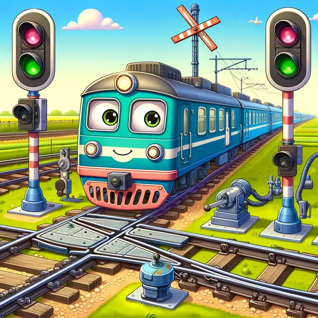 Tren Nasıl Ray Değiştirir?