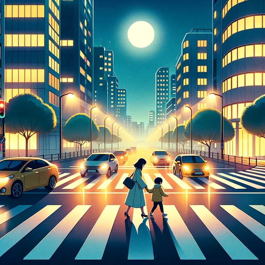 Ana Caddelerde Neden İki Yaya Kaldırımı Arasında Beyaz Çizgiler Vardır? Ana Caddelerde Neden İki Yaya Kaldırımı Arasında Beyaz Çizgiler Vardır?