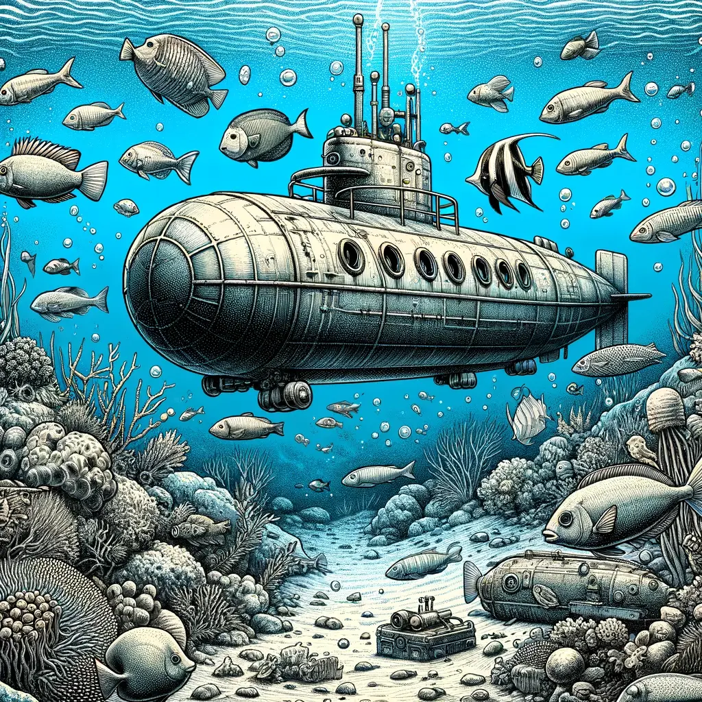 Bir Denizaltı Gemisi Denizin Dibine Nasıl İner?