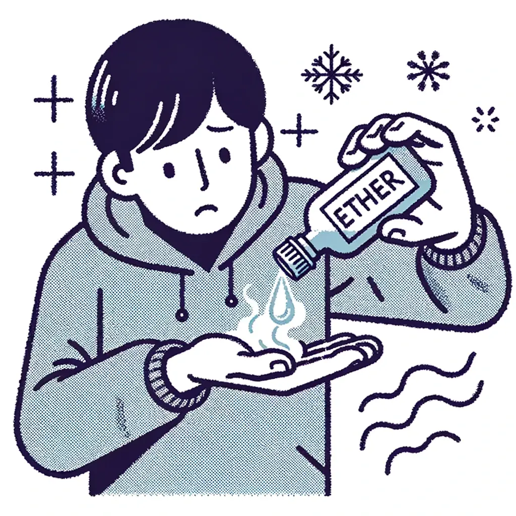 Eter Neden Elimizde Soğukluk Hissi Uyandırır? Eter Neden Elimizde Soğukluk Hissi Uyandırır?