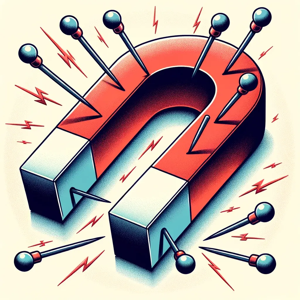 Mıknatıs İğneleri Nasıl Çeker? Mıknatıs İğneleri Nasıl Çeker?