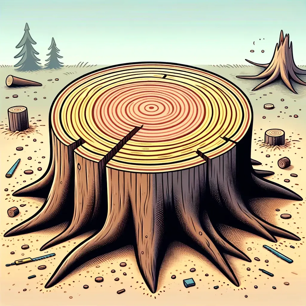 Kesilen Bir Ağacın Gövdesinde Neden Yuvarlak Çizgiler Vardır? Kesilen Bir Ağacın Gövdesinde Neden Yuvarlak Çizgiler Vardır?