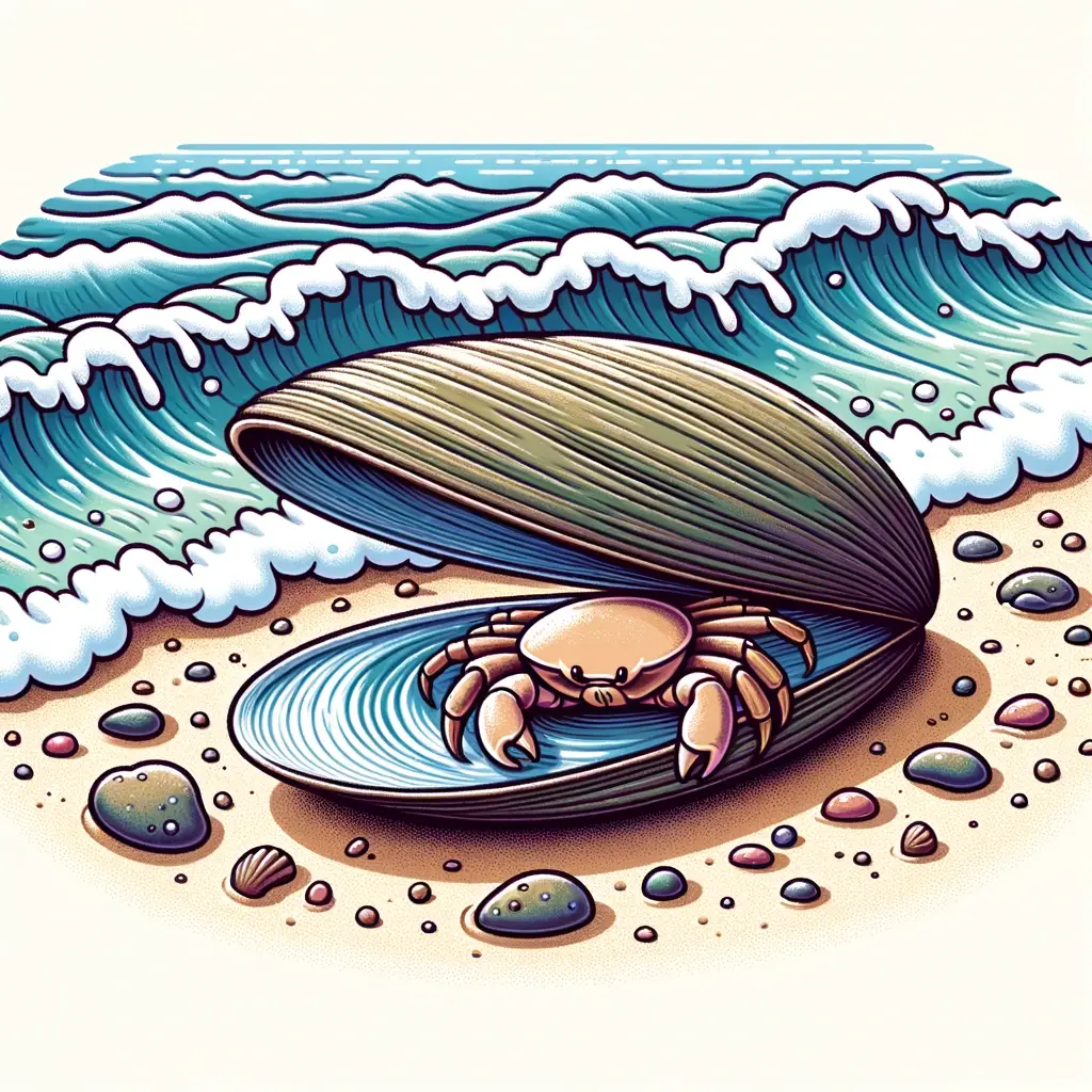 Bazen Midyelerin İçinde Niçin Küçük Bir Yengeç Bulunur? Bazen Midyelerin İçinde Niçin Küçük Bir Yengeç Bulunur?