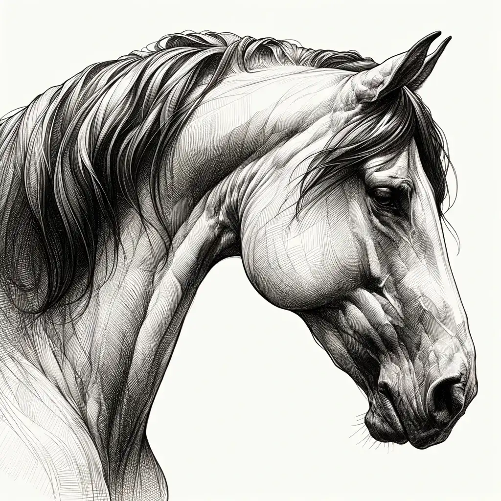 Resimdeki Atın Niçin Yalnız Bir Gözü Görünüyor? Resimdeki Atın Niçin Yalnız Bir Gözü Görünüyor?