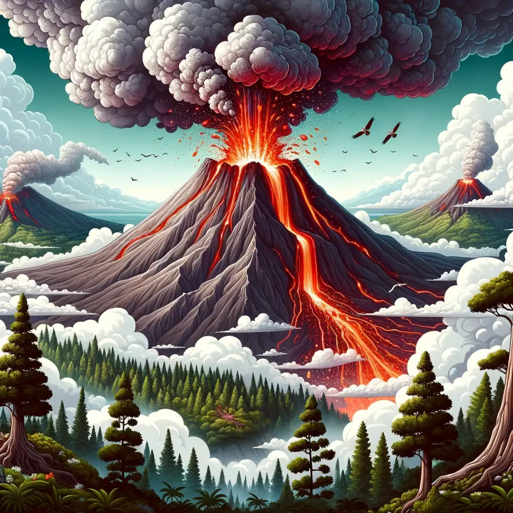 Bazı Dağlardan Neden Ateş Fışkırır?