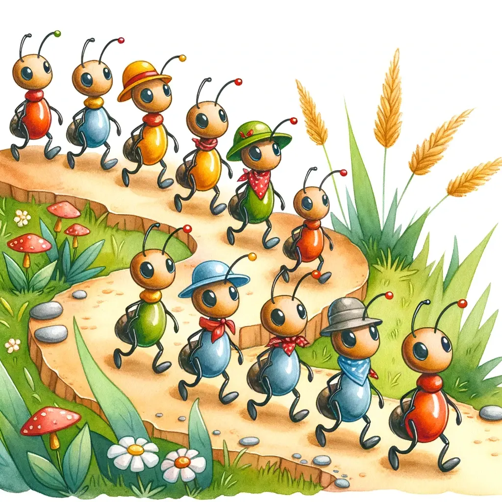 Karıncalar Nereye Gidiyor? karıncalar nereye gidiyor