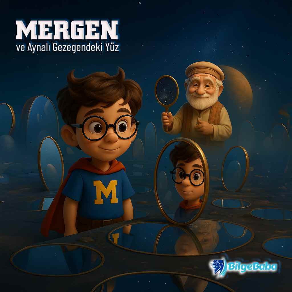 Mergen ve Aynalı Gezegendeki Yüz Mergen ve Aynalı Gezegendeki Yüz